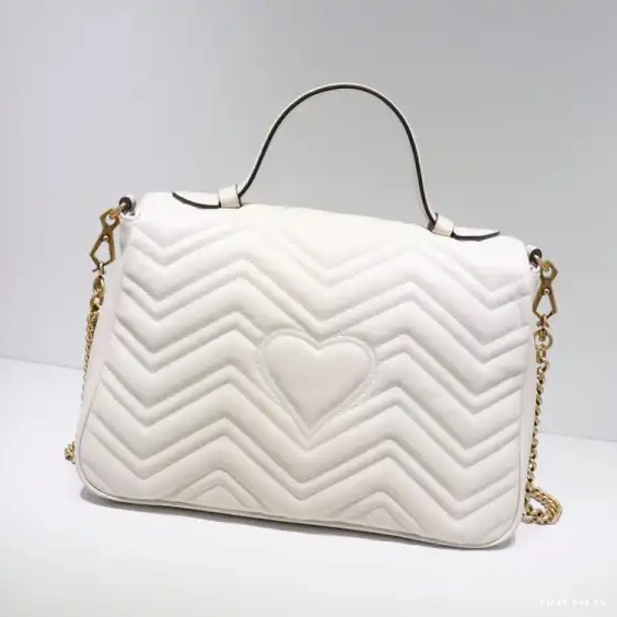 First bag ru top medium GG bag Marmont handle Gucci 0505